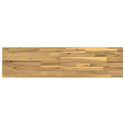 Rectangular Table Top 110 x 20 x 3.5 cm Rectangular White