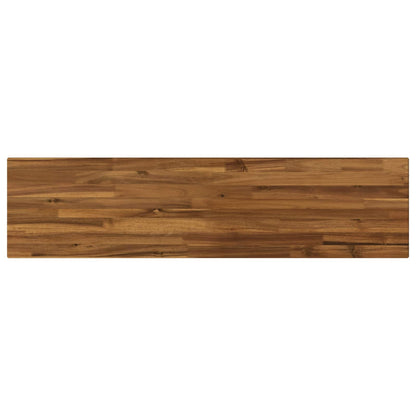 Rectangular Table Top 120 x 20 x 3.5 cm Rectangular Natural