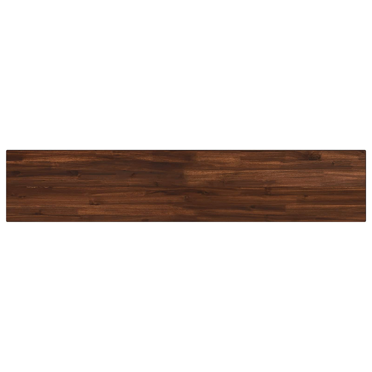 Rectangular Table Top 160 x 20 x 3.5 cm Rectangular Dark Brown