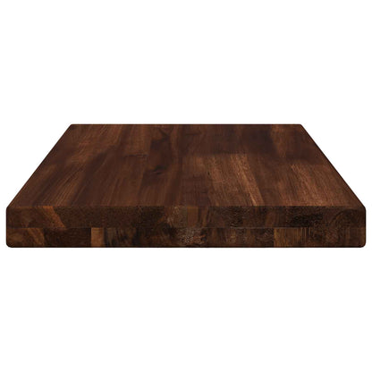 Rectangular Table Top 40 x 30 x 3.5 cm Rectangular Dark Brown