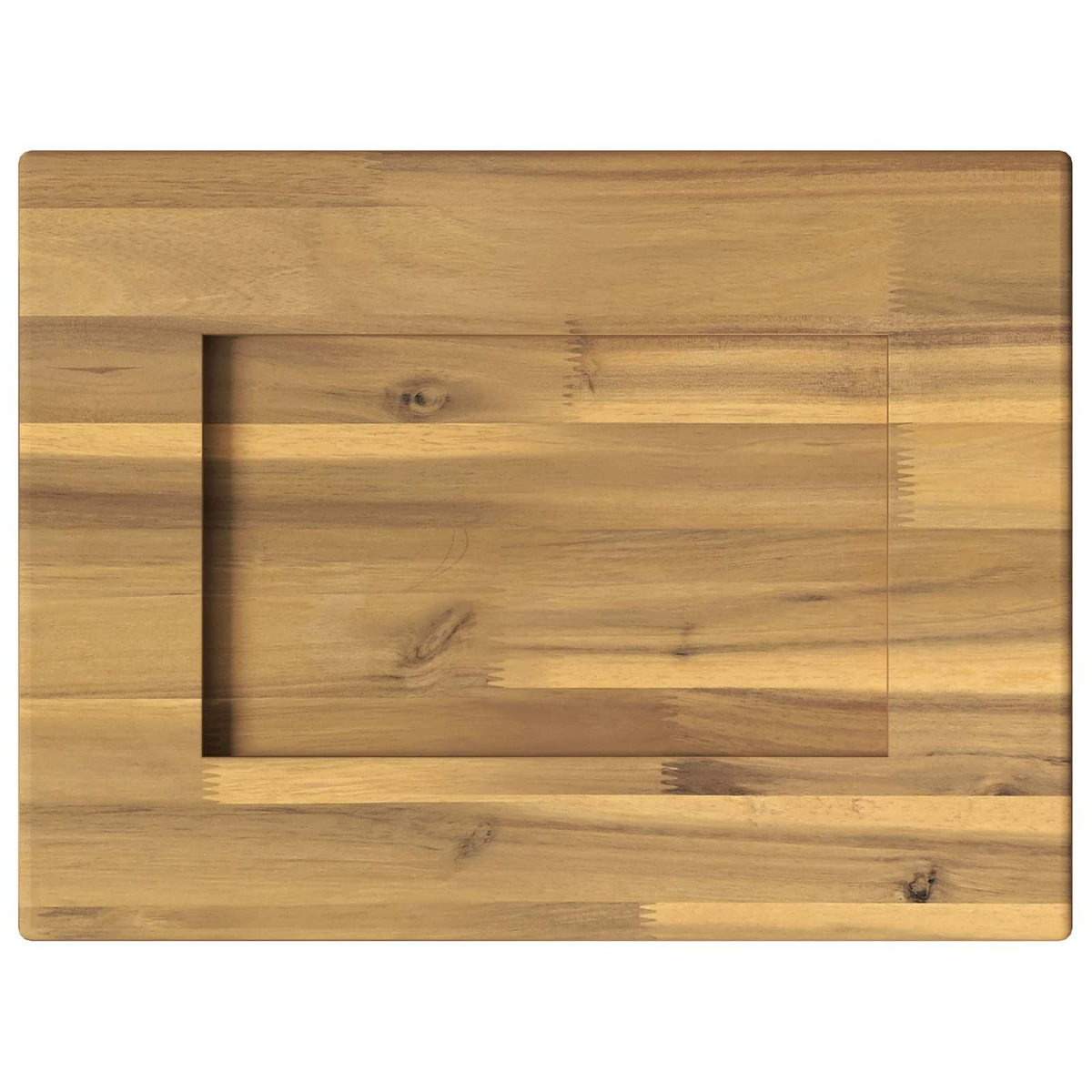 Rectangular Table Top 40 x 30 x 3.5 cm Rectangular White
