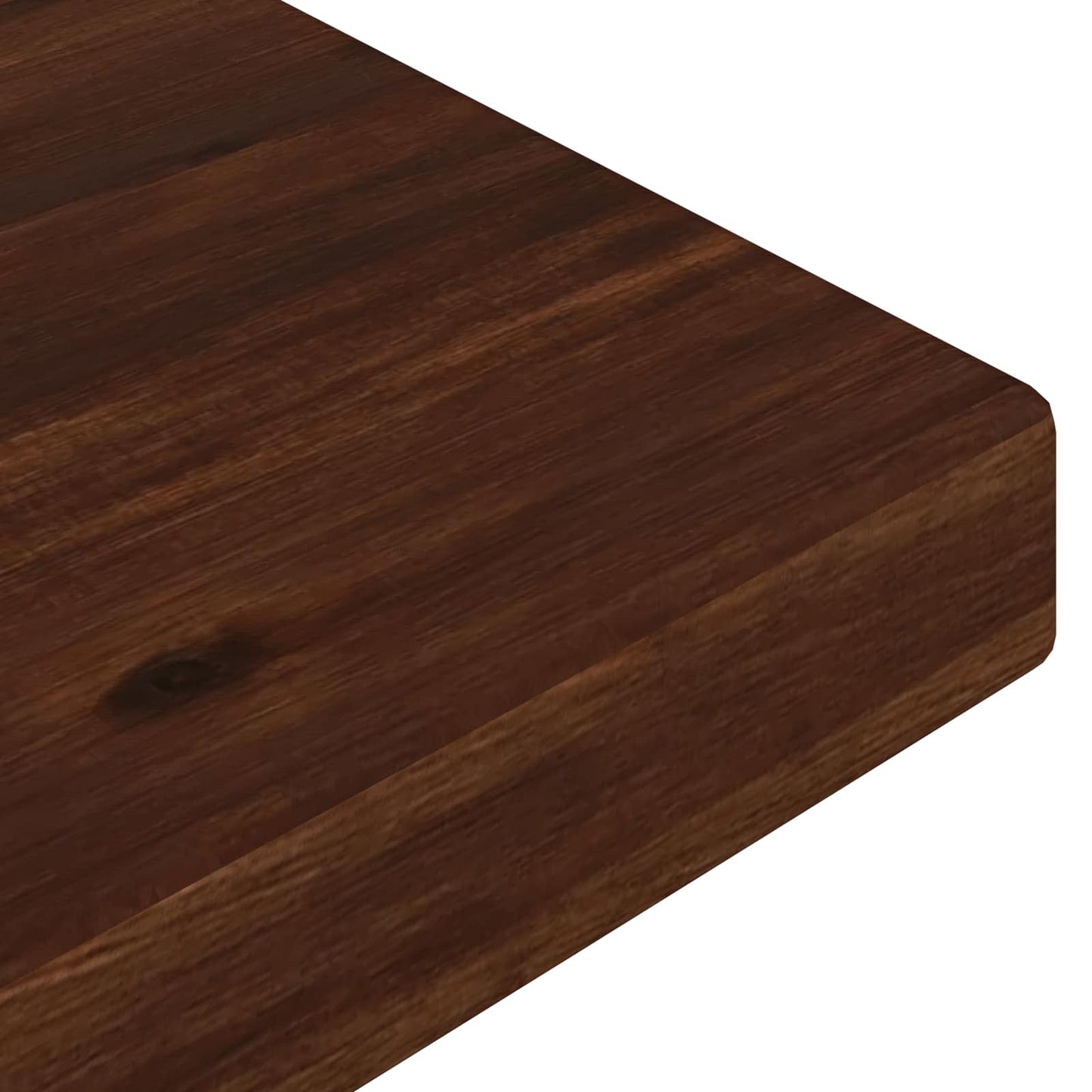 Rectangular Table Top 50 x 30 x 3.5 cm Rectangular Dark Brown