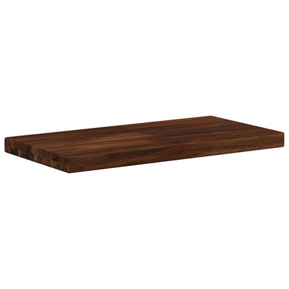 Rectangular Table Top 80 x 30 x 3.5 cm Rectangular Dark Brown