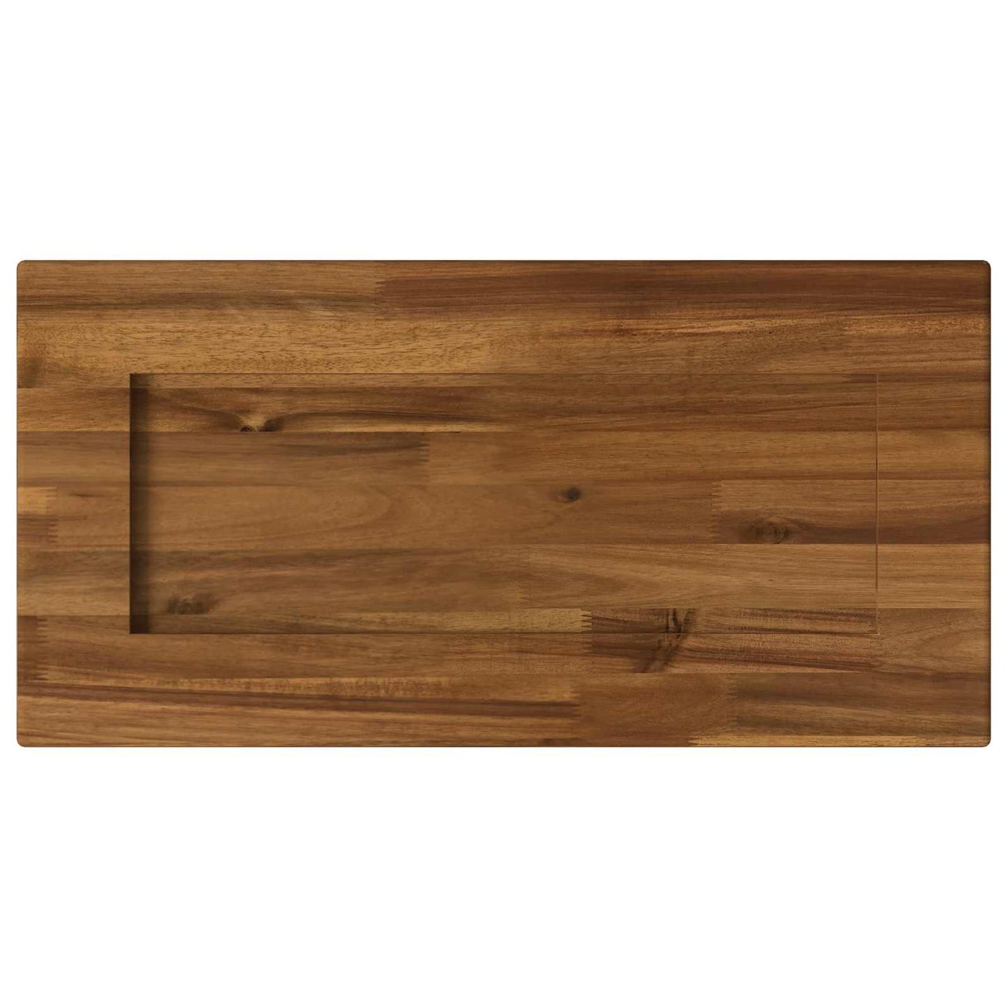 Rectangular Table Top 80 x 30 x 3.5 cm Rectangular Natural