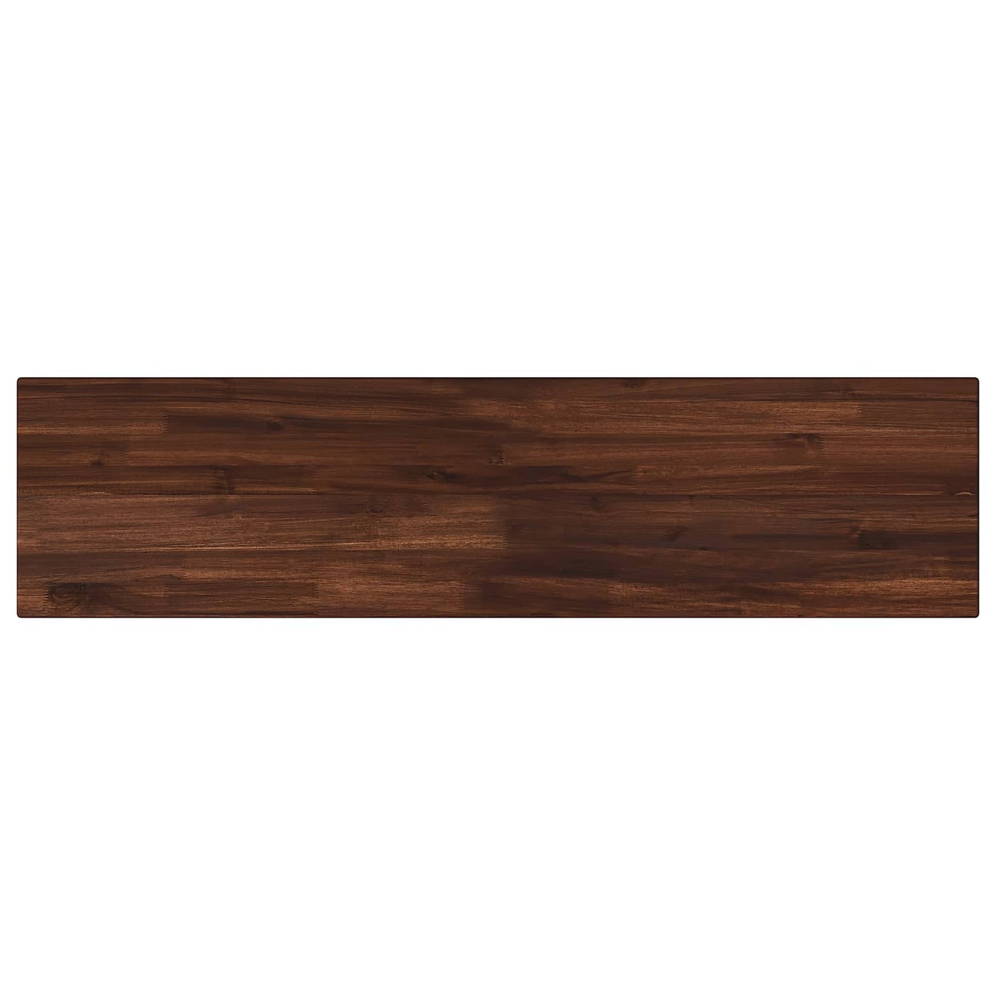 Rectangular Table Top 110 x 30 x 3.5 cm Rectangular Dark Brown