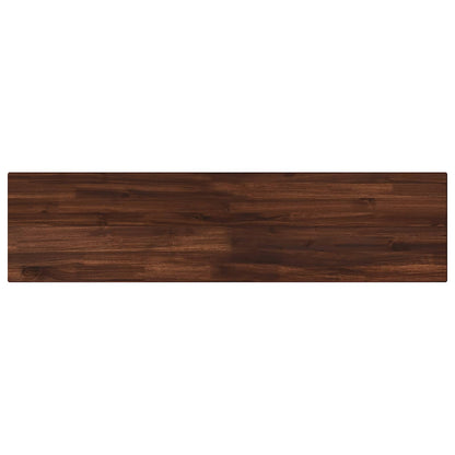 Rectangular Table Top 110 x 30 x 3.5 cm Rectangular Dark Brown