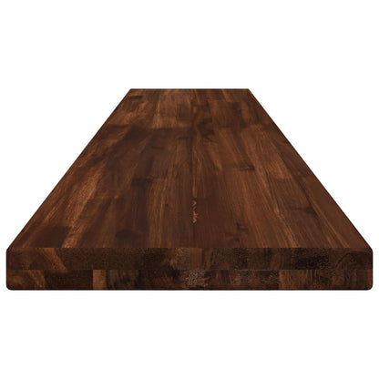 Rectangular Table Top 160 x 30 x 3.5 cm Rectangular Dark Brown