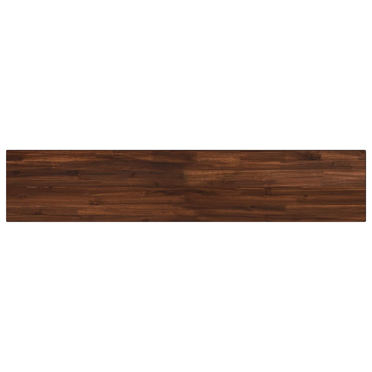 Rectangular Table Top 160 x 30 x 3.5 cm Rectangular Dark Brown