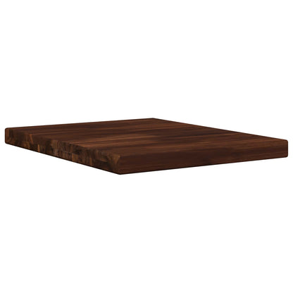 Rectangular Table Top 40 x 40 x 3.5 cm Square Solid Acacia Wood
