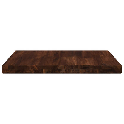 Rectangular Table Top 40 x 40 x 3.5 cm Square Solid Acacia Wood