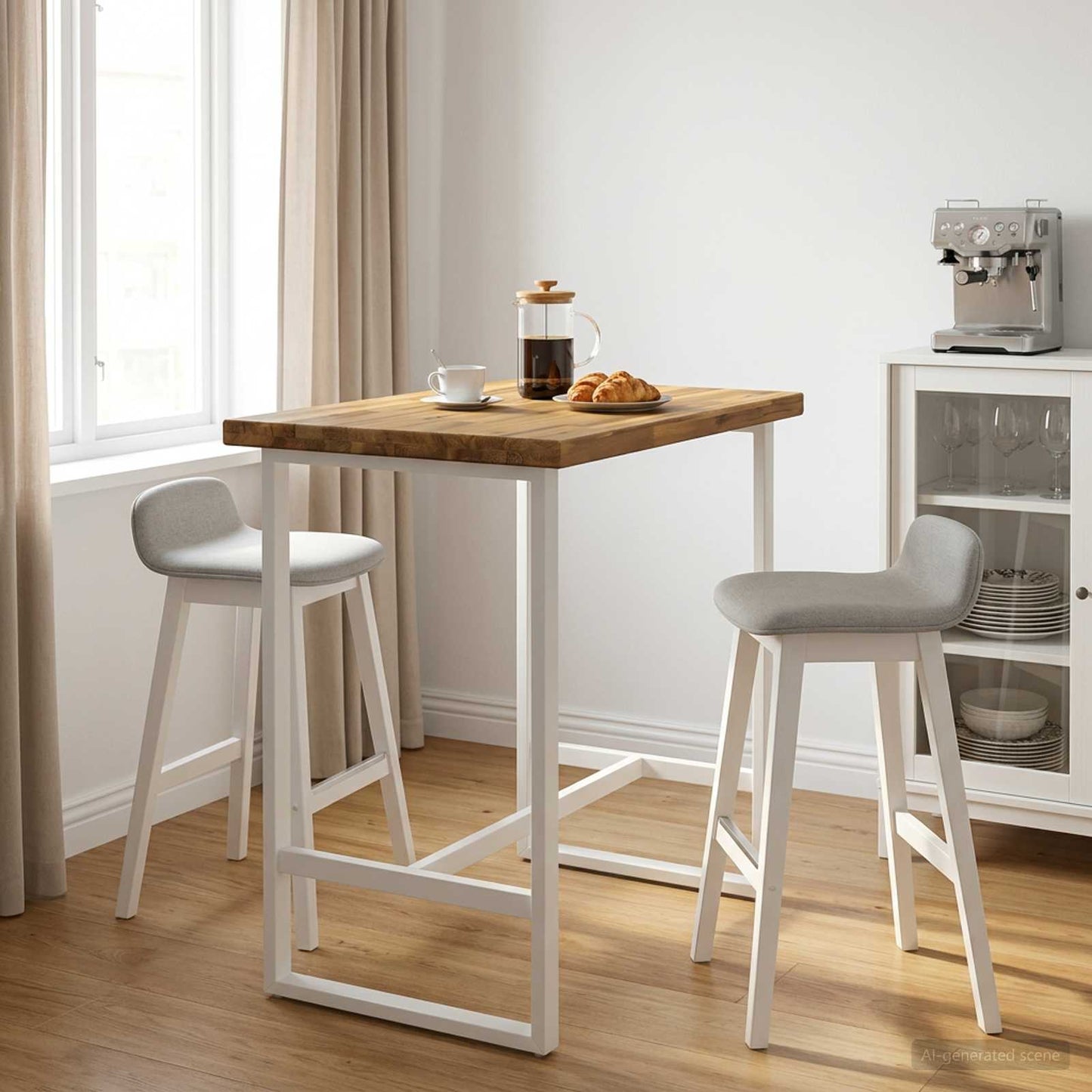 Rectangular Table Top 80 x 50 x 3.5 cm Rectangular White
