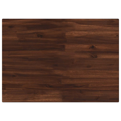 Rectangular Table Top 70 x 40 x 3.5 cm Rectangular Dark Brown