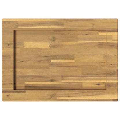 Rectangular Table Top 70 x 40 x 3.5 cm Rectangular White