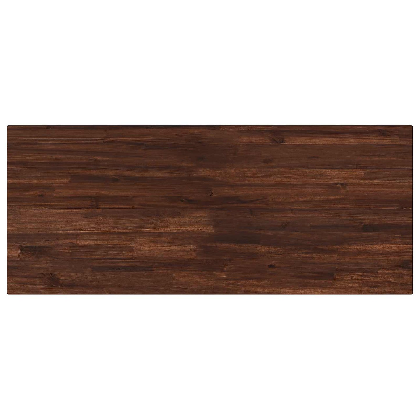 Rectangular Table Top 110 x 40 x 3.5 cm Rectangular Dark Brown