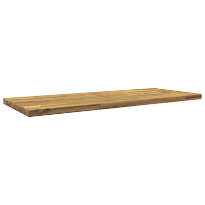 Rectangular Table Top 160 x 40 x 3.5 cm Rectangular White