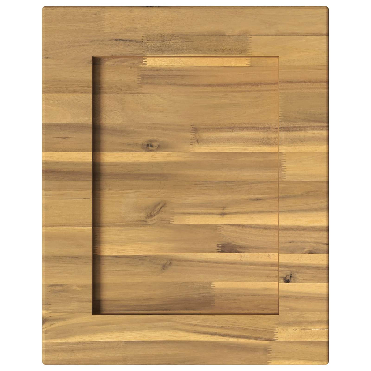 Rectangular Table Top 50 x 50 x 3.5 cm Square Solid Acacia Wood