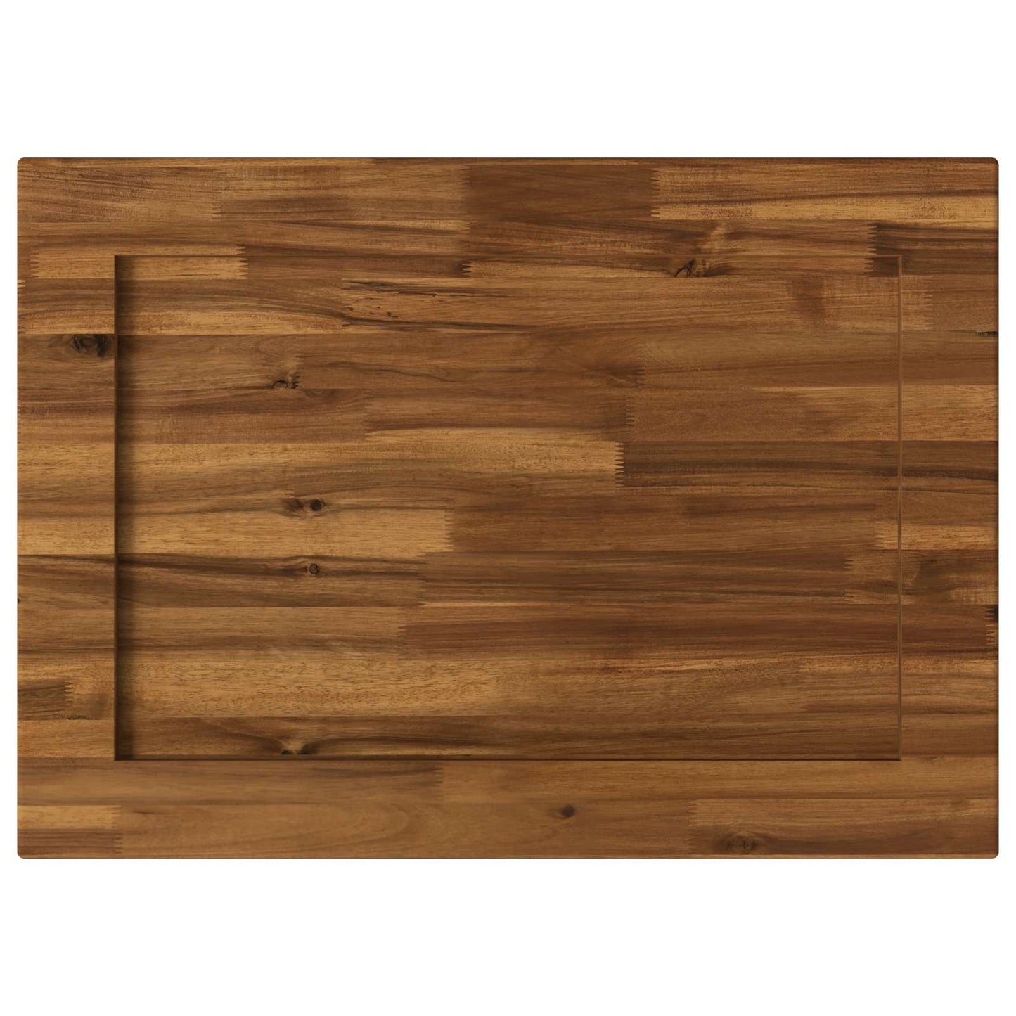 Rectangular Table Top 80 x 50 x 3.5 cm Rectangular Natural