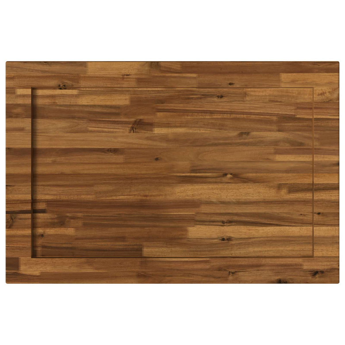 Rectangular Table Top 80 x 60 x 3.5 cm Rectangular Natural