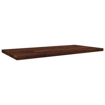 Rectangular Table Top 130 x 60 x 3.5 cm Rectangular Dark Brown
