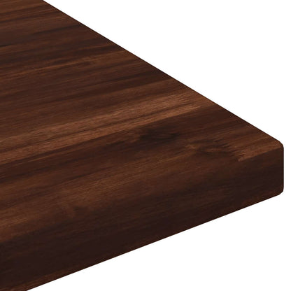 Rectangular Table Top 70 x 70 x 3.5 cm Square Solid Acacia Wood