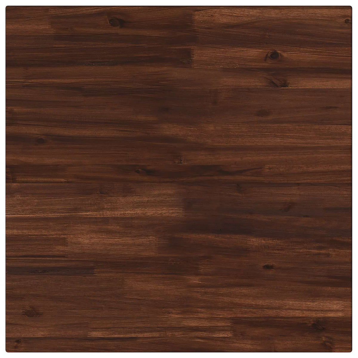 Rectangular Table Top 70 x 70 x 3.5 cm Square Solid Acacia Wood