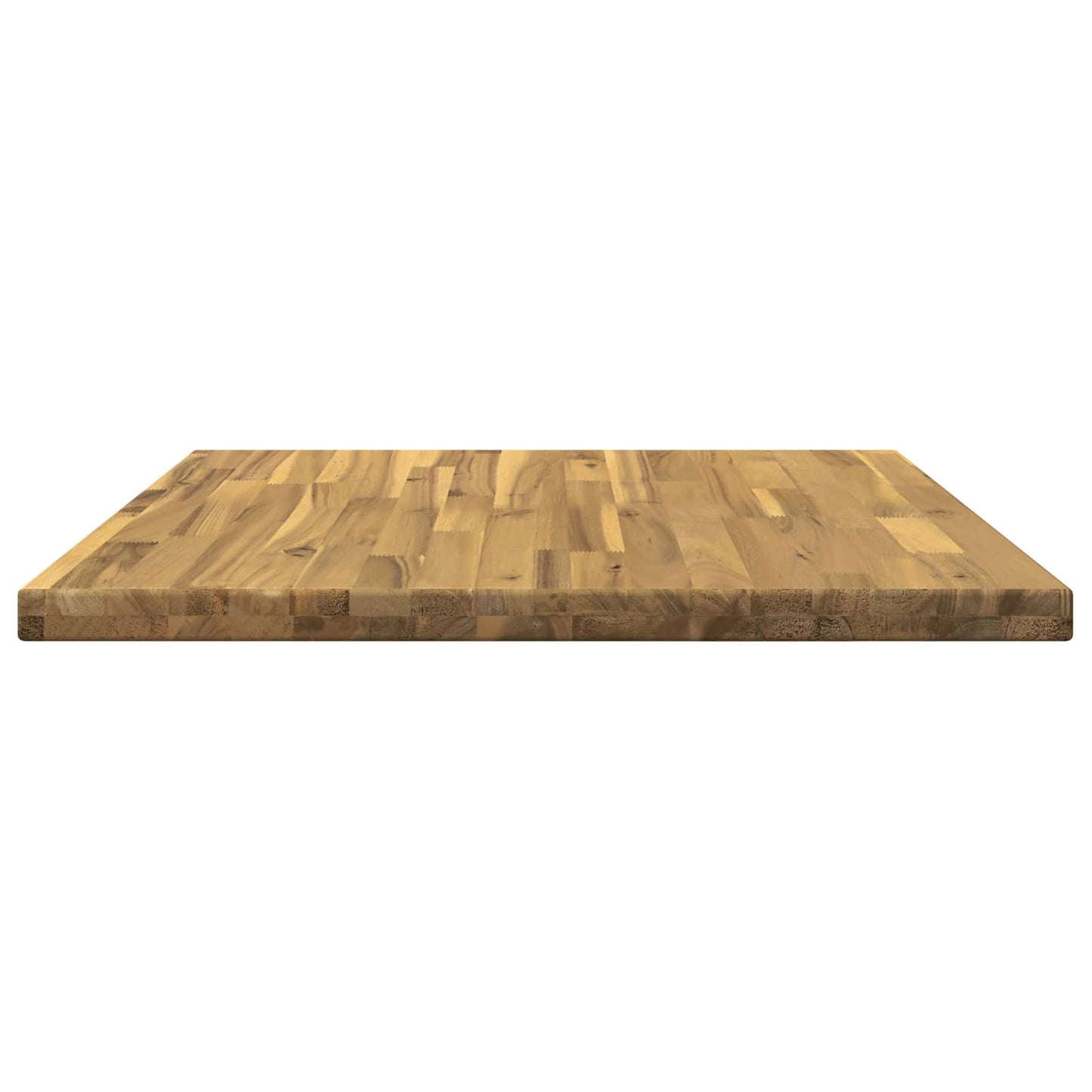 Rectangular Table Top 70 x 70 x 3.5 cm Square Solid Acacia Wood