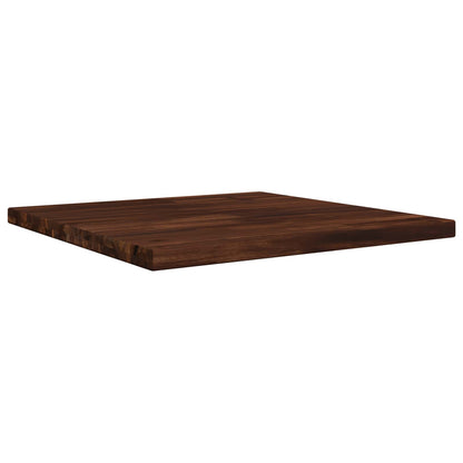 Rectangular Table Top 80 x 70 x 3.5 cm Rectangular Dark Brown