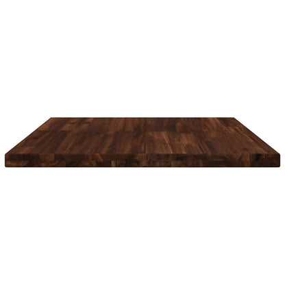 Rectangular Table Top 80 x 70 x 3.5 cm Rectangular Dark Brown