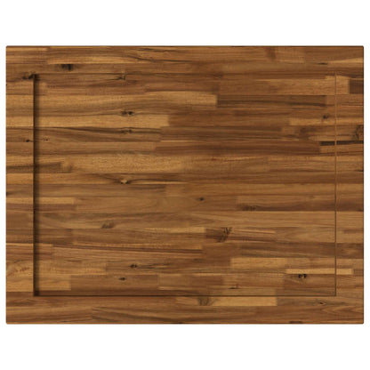 Rectangular Table Top 100 x 70 x 3.5 cm Rectangular Natural