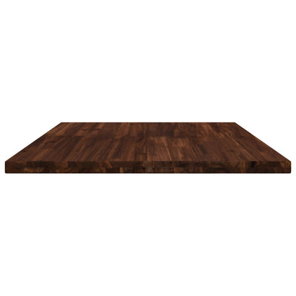 Rectangular Table Top 80 x 80 x 3.2 cm Square Solid Acacia Wood