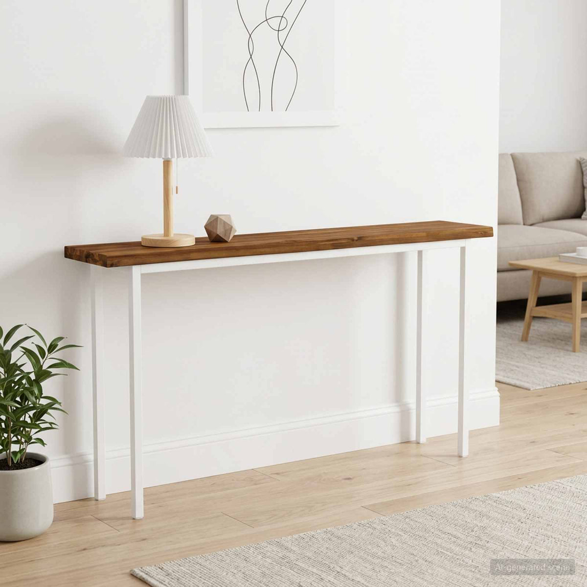 Live Edge Table Top 140 x 30 x 3.5 cm Rectangular Natural