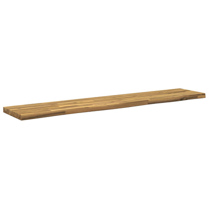 Live Edge Table Top 140 x 20 x 3.5 cm Rectangular White