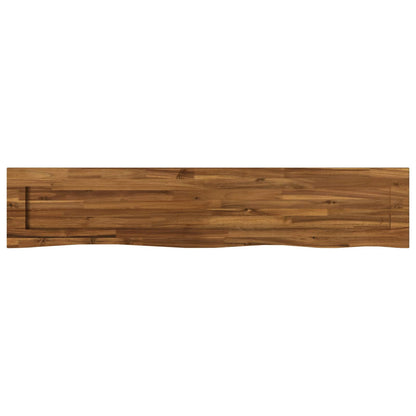 Live Edge Table Top 150 x 20 x 3.5 cm Rectangular Natural