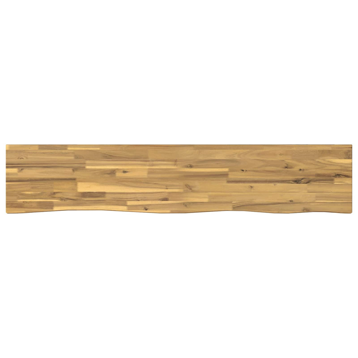 Live Edge Table Top 150 x 20 x 3.5 cm Rectangular White