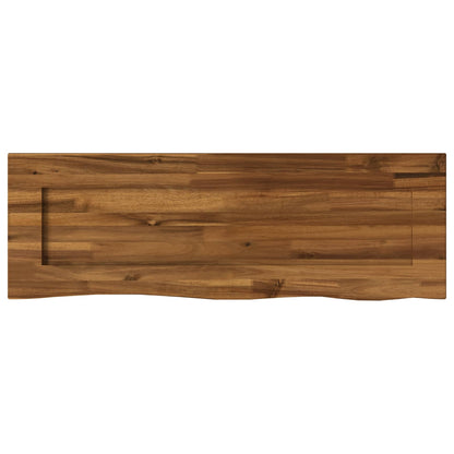 Live Edge Table Top 80 x 30 x 3.5 cm Rectangular Natural