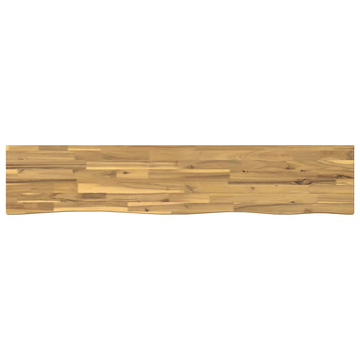 Live Edge Table Top 140 x 30 x 3.5 cm Rectangular White