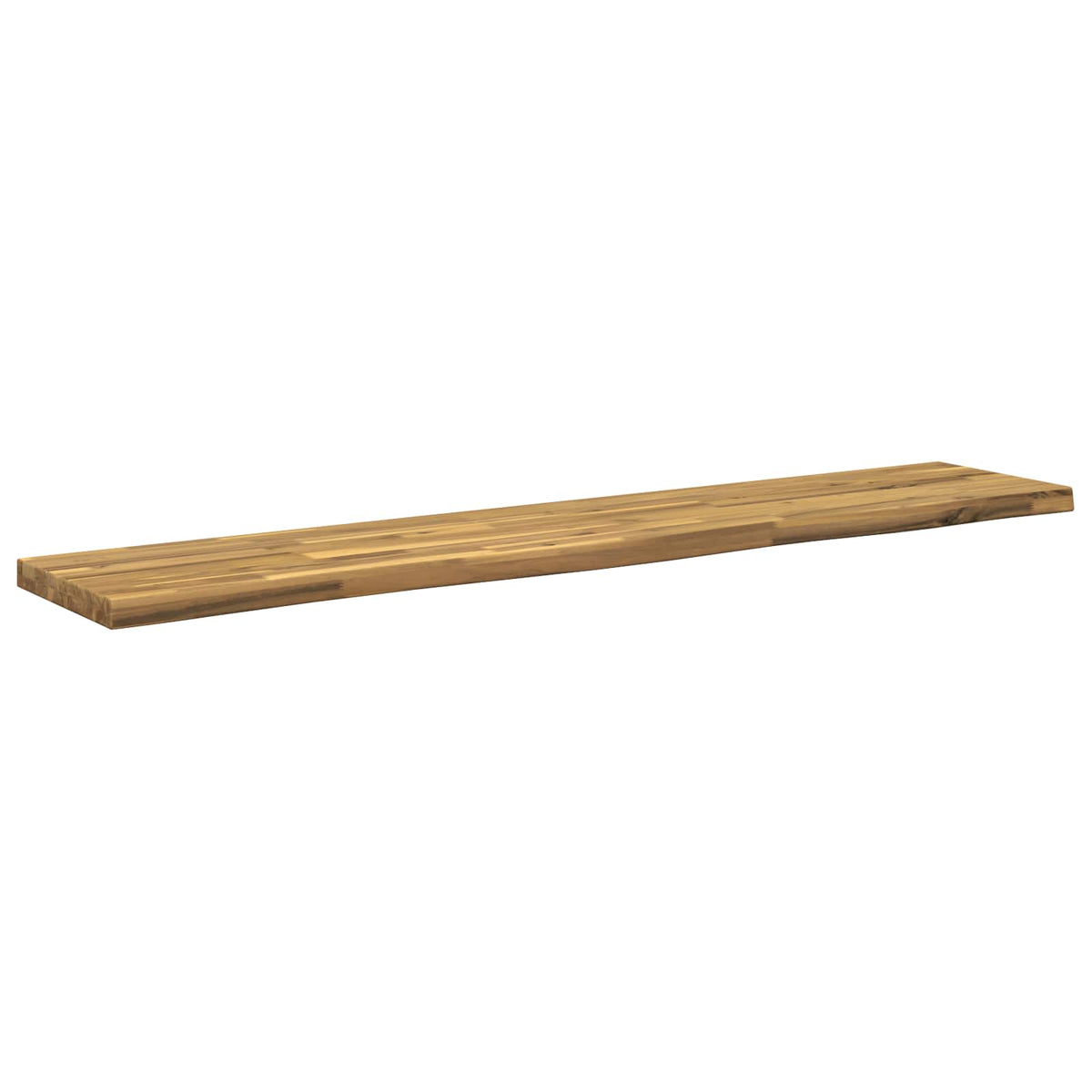 Live Edge Table Top 150 x 30 x 3.5 cm Rectangular White