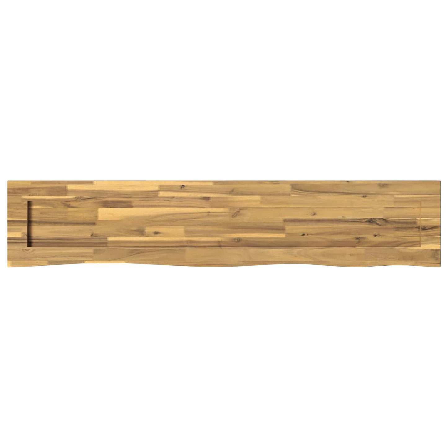 Live Edge Table Top 150 x 30 x 3.5 cm Rectangular White