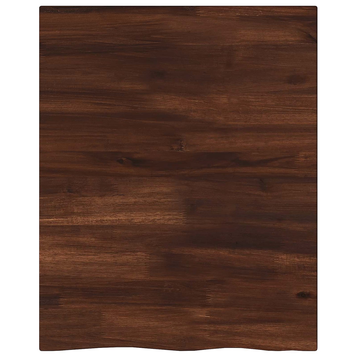 Live Edge Table Top 40 x 40 x 3.5 cm Square Solid Acacia Wood