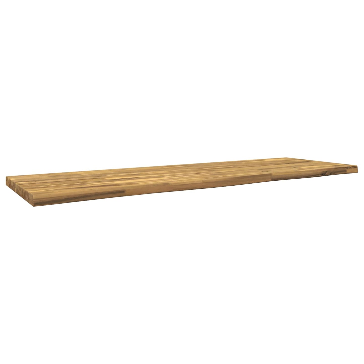 Live Edge Table Top 150 x 40 x 3.5 cm Rectangular White