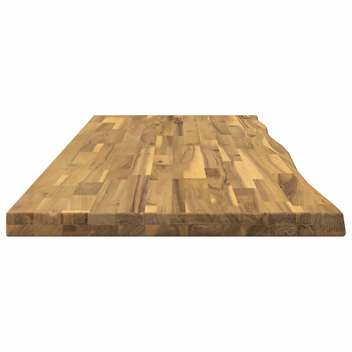 Live Edge Table Top 150 x 40 x 3.5 cm Rectangular White