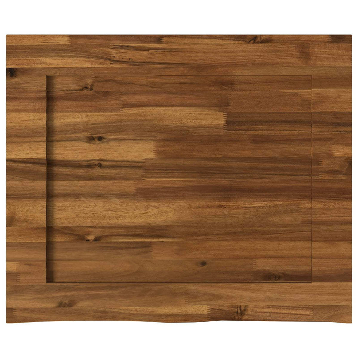 Live Edge Table Top 70 x 50 x 3.5 cm Rectangular Natural