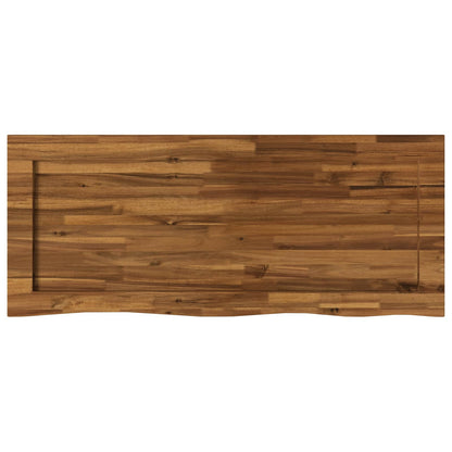 Live Edge Table Top 120 x 50 x 3.5 cm Rectangular Natural