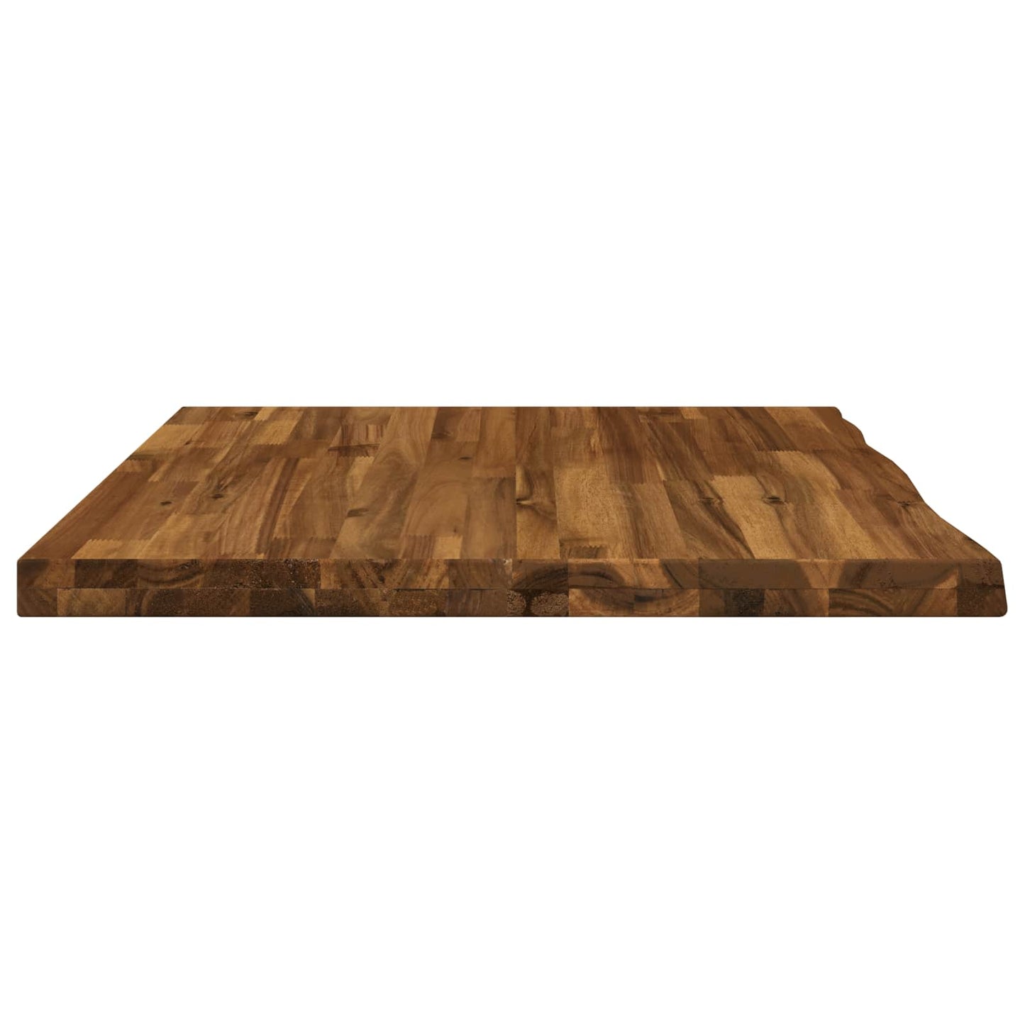 Live Edge Table Top 70 x 60 x 3.5 cm Rectangular Natural