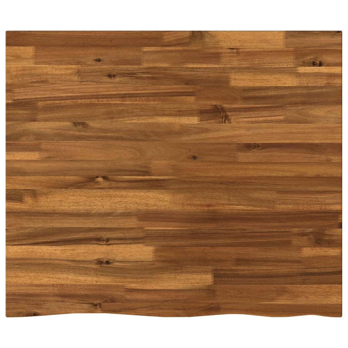 Live Edge Table Top 70 x 60 x 3.5 cm Rectangular Natural