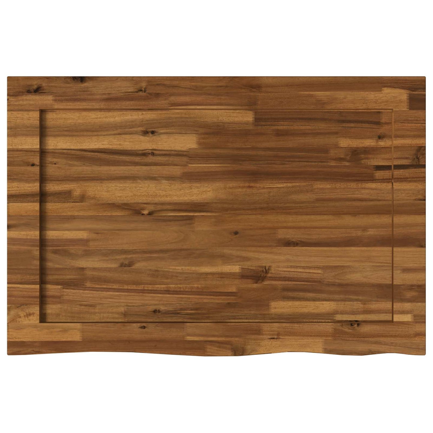 Live Edge Table Top 90 x 60 x 3.5 cm Rectangular Natural