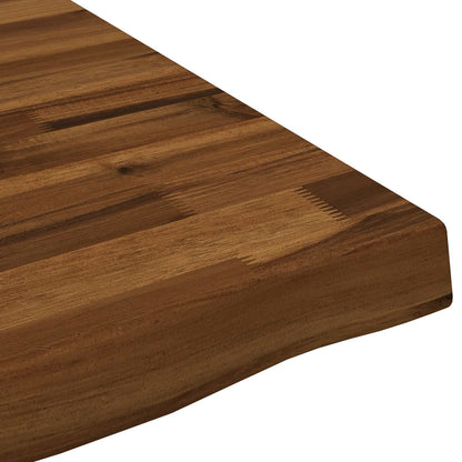Live Edge Table Top 100 x 60 x 3.5 cm Rectangular Natural