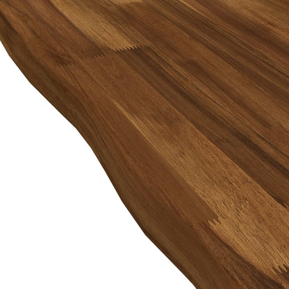 Live Edge Table Top 110 x 60 x 3.5 cm Rectangular Natural