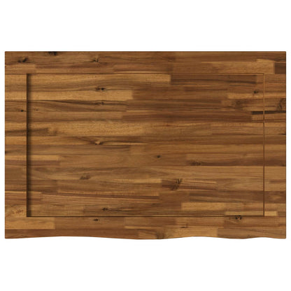 Live Edge Table Top 110 x 60 x 3.5 cm Rectangular Natural