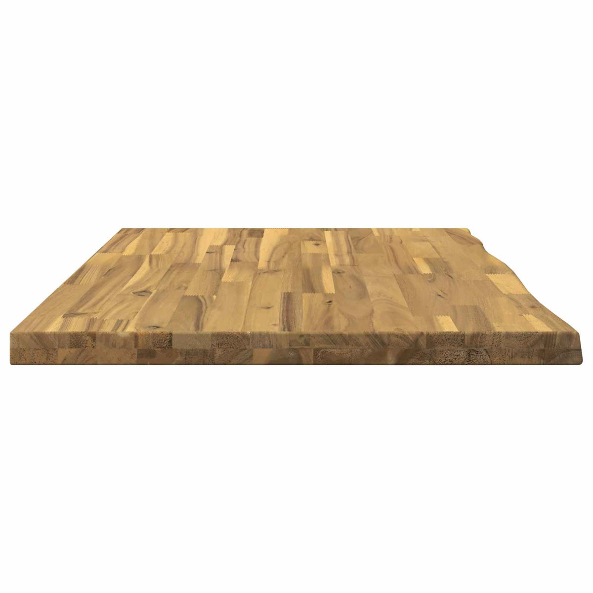 Live Edge Table Top 110 x 60 x 3.5 cm Rectangular White